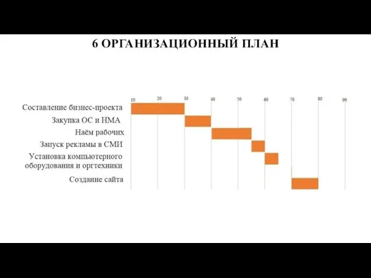 6 ОРГАНИЗАЦИОННЫЙ ПЛАН