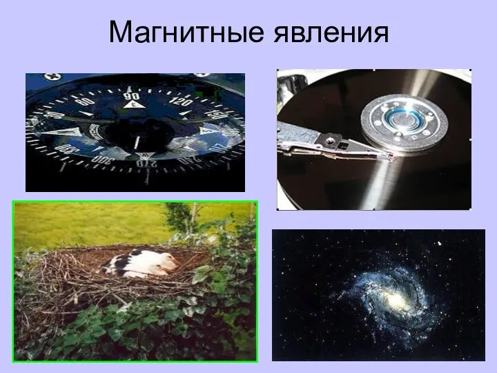 Магнитные явления