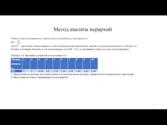 Метод анализа иерархий