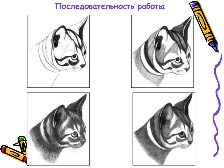 Последовательность работы