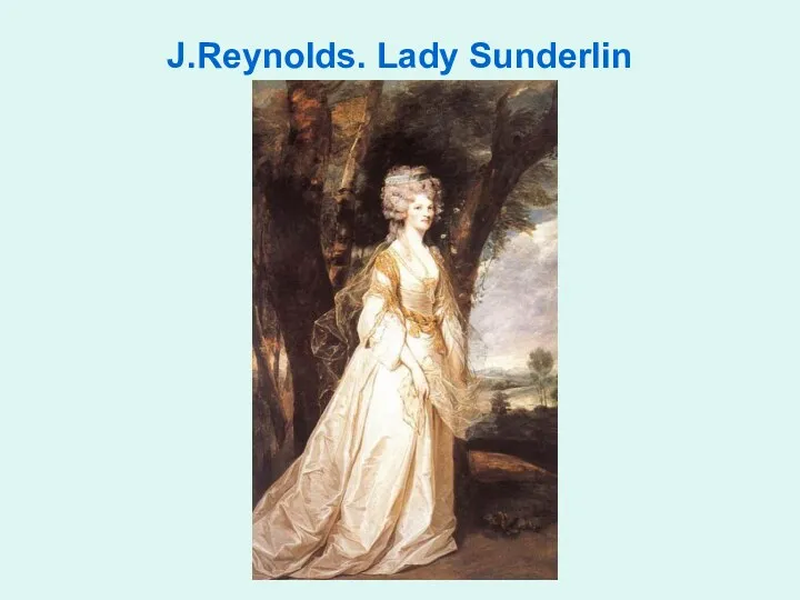 J.Reynolds. Lady Sunderlin