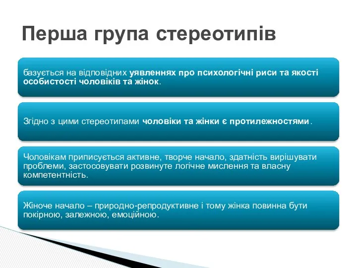 базується на відповідних уявленнях про психологічні риси та якості особистості