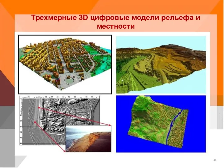 Трехмерные 3D цифровые модели рельефа и местности