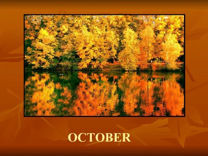 OCTOBER