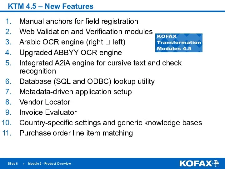 KTM 4.5 – New Features Manual anchors for field registration