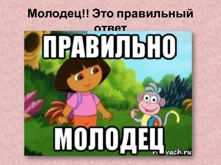 Молодец!! Это правильный ответ