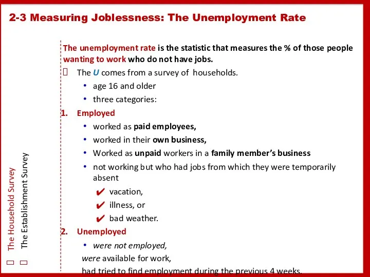 The unemployment rate is the statistic that measures the %