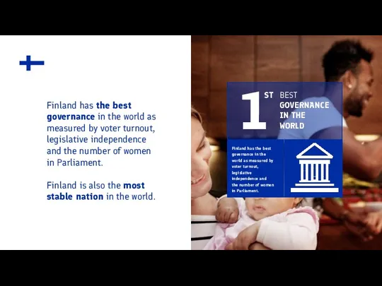 Finland has the best governance in the world as measured