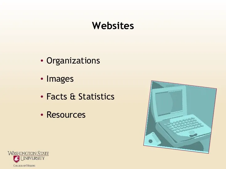 Websites Organizations Images Facts & Statistics Resources