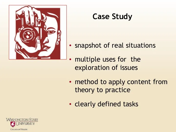 Case Study snapshot of real situations multiple uses for the