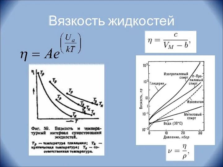 Вязкость жидкостей