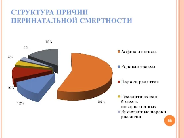 СТРУКТУРА ПРИЧИН ПЕРИНАТАЛЬНОЙ СМЕРТНОСТИ