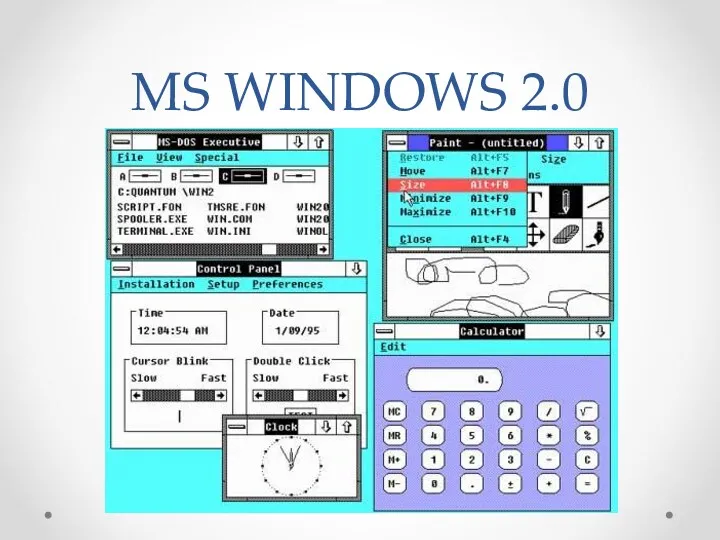MS WINDOWS 2.0