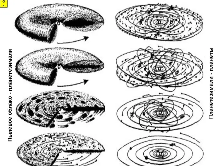 Отто Юльевич Шмидт (1891-1956) Космогоническая теория образования тел Солнечной системы