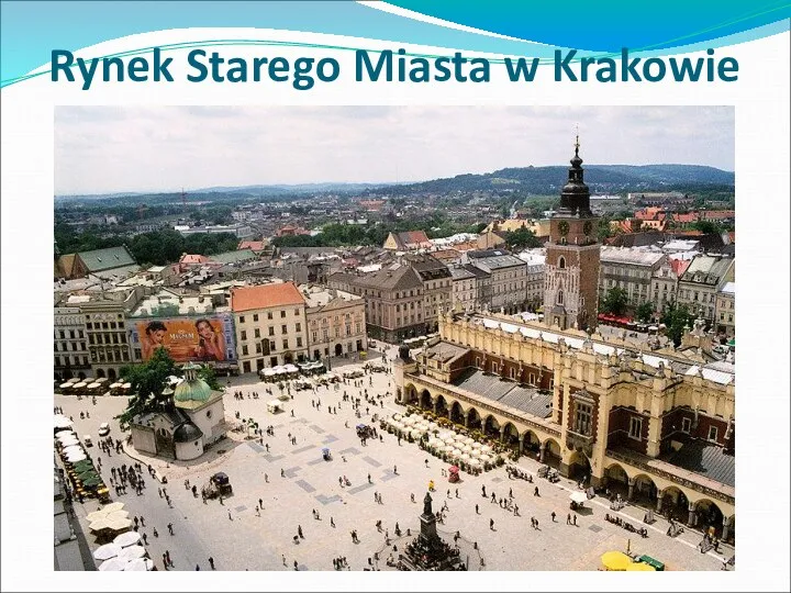 Rynek Starego Miasta w Krakowie