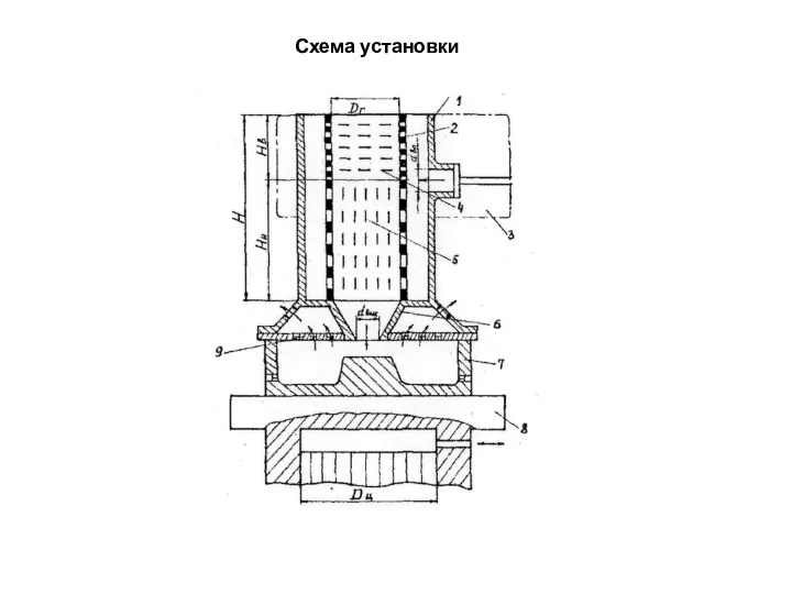 Схема установки