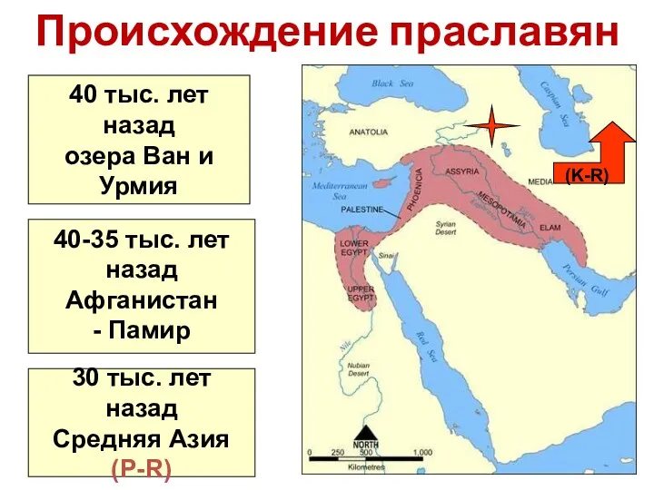 Происхождение праславян 40 тыс. лет назад озера Ван и Урмия