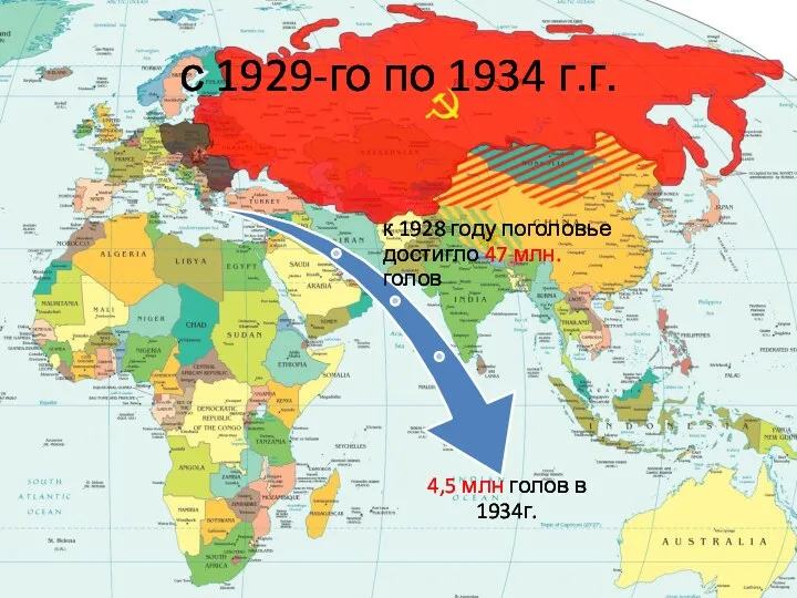 с 1929-го по 1934 г.г.