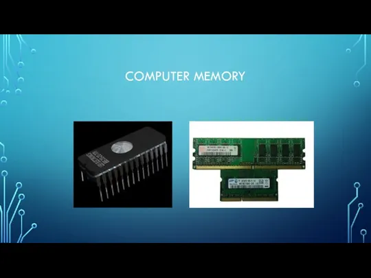 COMPUTER MEMORY
