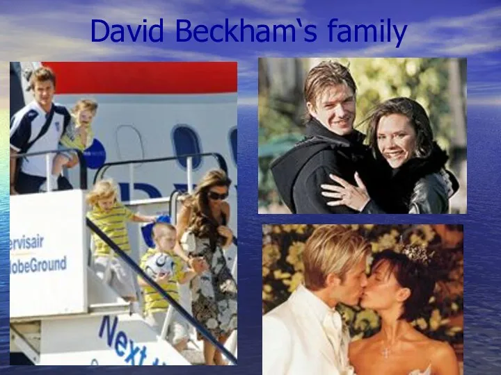 David Beckham‘s family