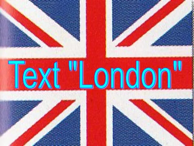 Text "London"