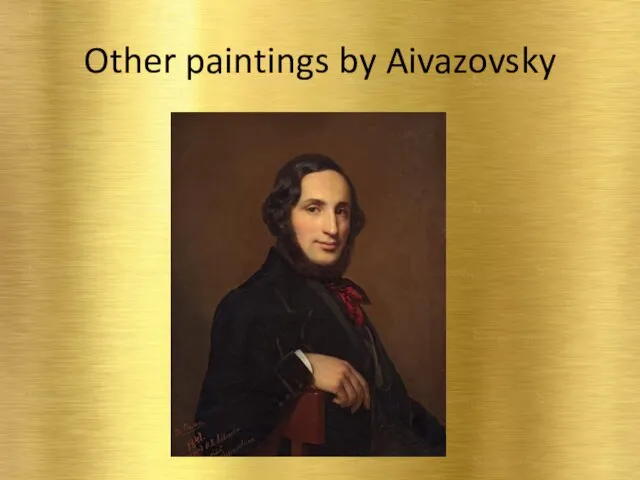 Other paintings by Aivazovsky