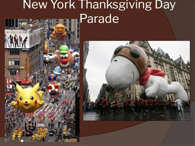 New York Thanksgiving Day Parade