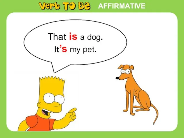 AFFIRMATIVE That is a dog. It’s my pet.