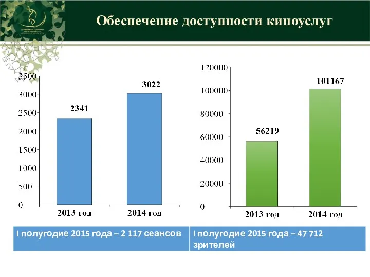 Обеспечение доступности киноуслуг