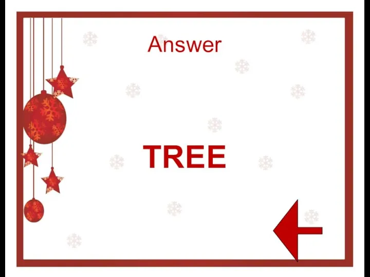 Answer TREE