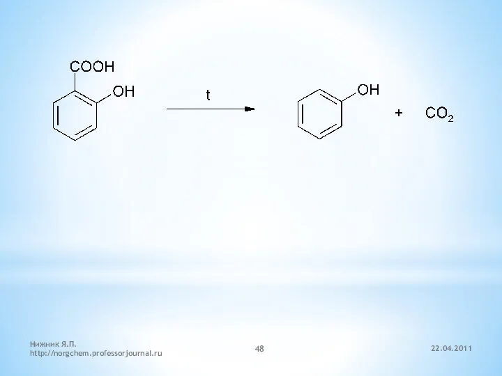 22.04.2011 Нижник Я.П. http://norgchem.professorjournal.ru