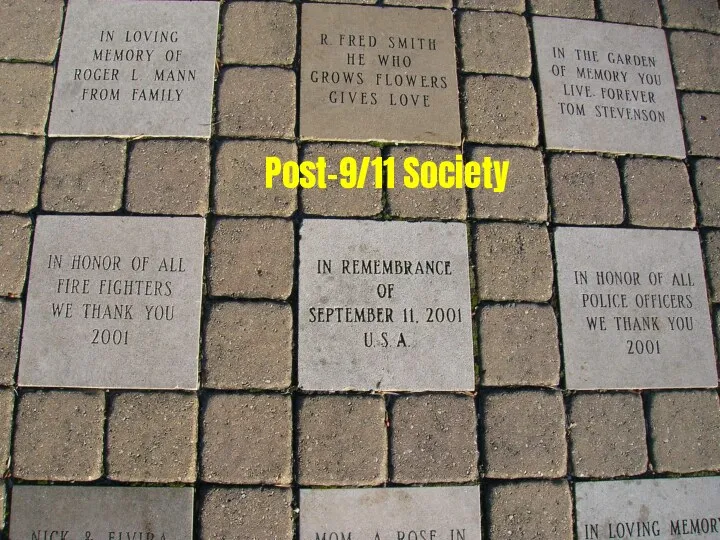 Post 9/11 Society