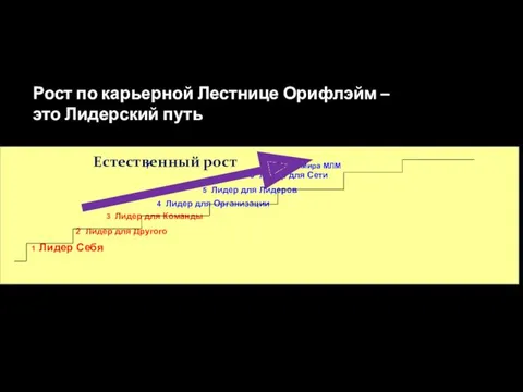 Рост по карьерной Лестнице Орифлэйм – это Лидерский путь 7