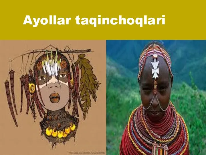 Ayollar taqinchoqlari