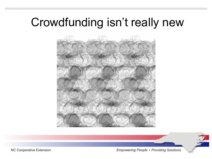 Crowdfunding isn’t really new