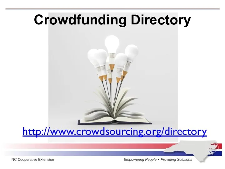 http://www.crowdsourcing.org/directory Crowdfunding Directory