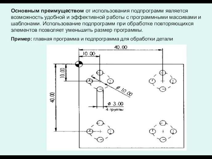 Основным преимуществом от использования подпрограмм является возможность удобной и эффективной