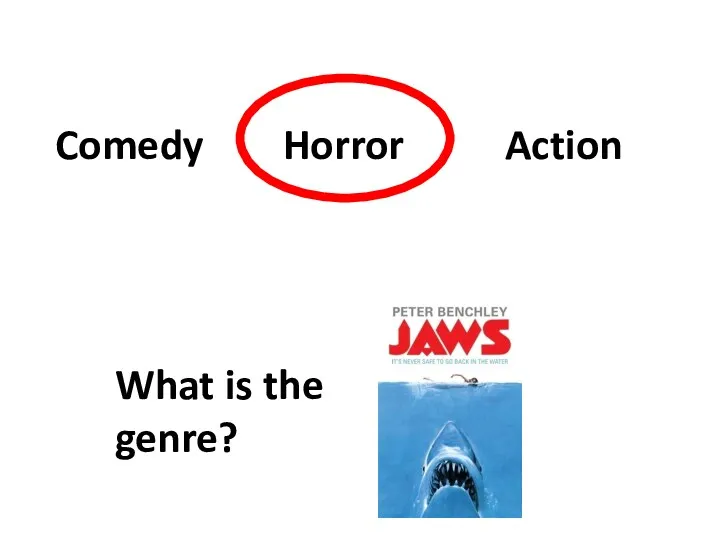 What is the genre? Comedy Horror Action