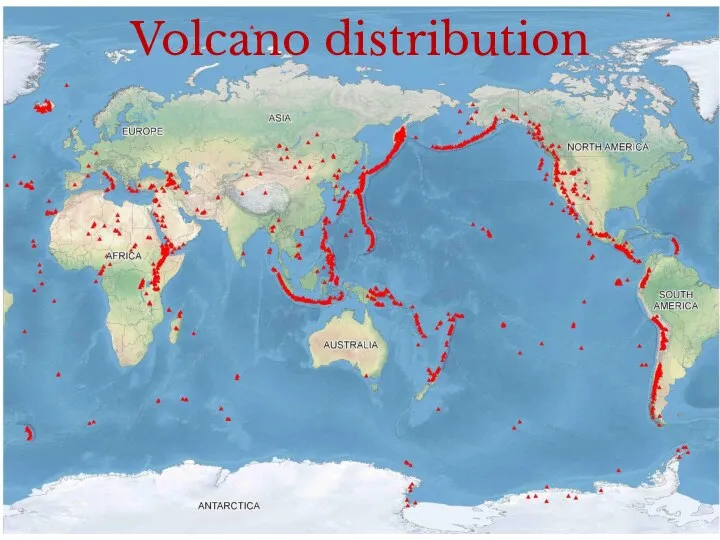 Volcano distribution