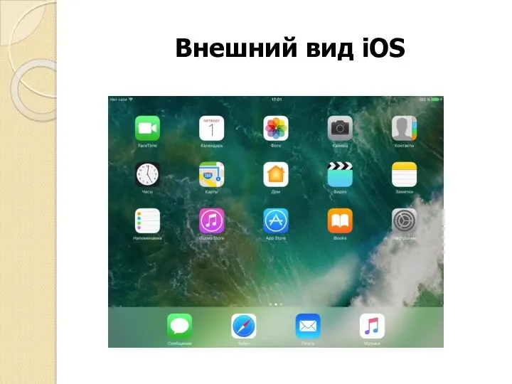 Внешний вид iOS