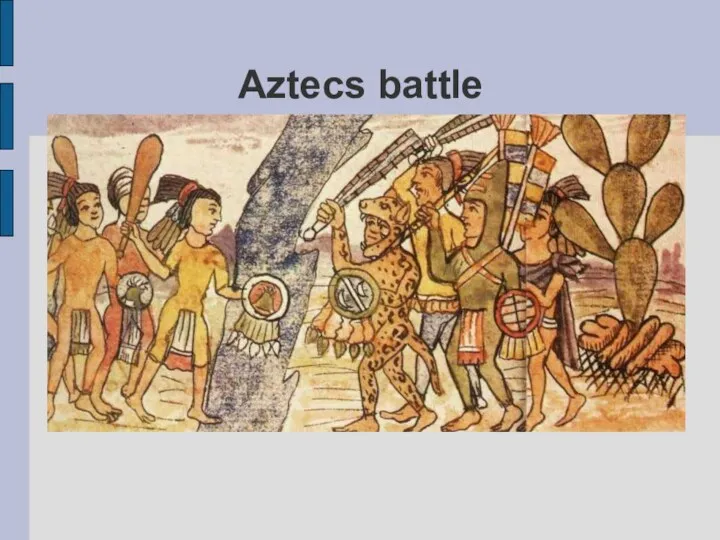 Aztecs battle