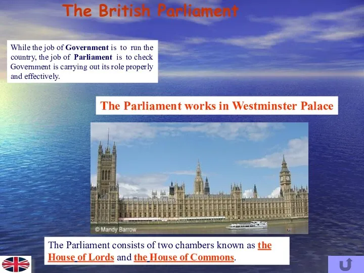 The Parliament consists of two chambers known as the House