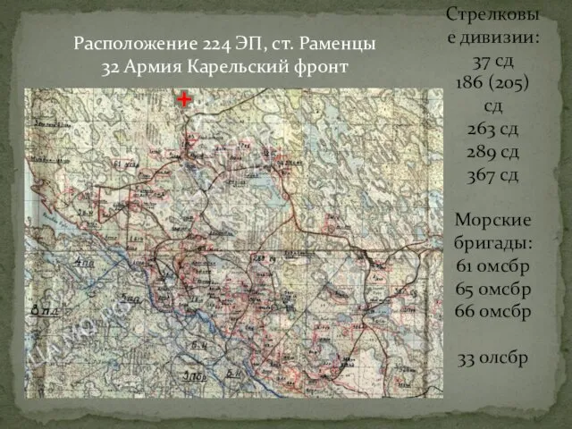 Стрелковые дивизии: 37 сд 186 (205) сд 263 сд 289