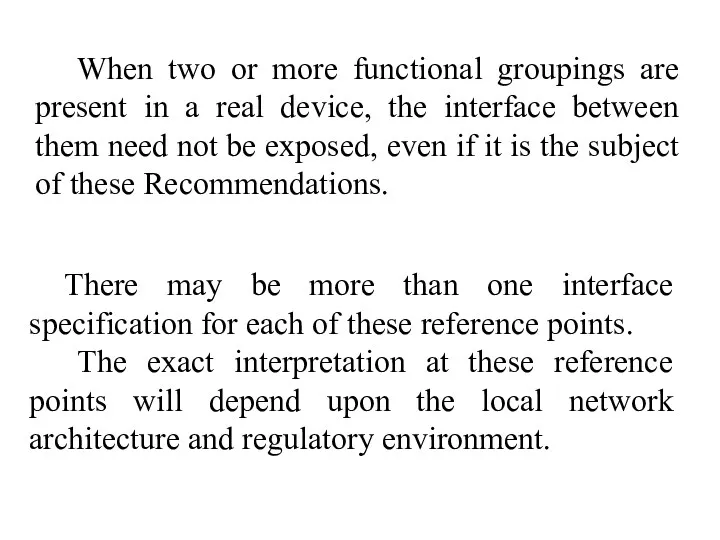 When two or more functional groupings are present in a