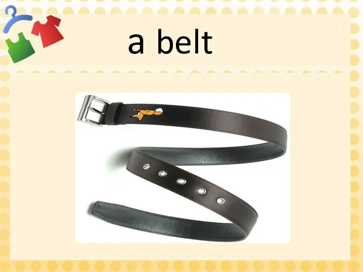 a belt