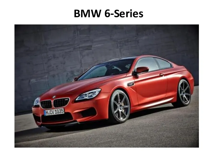 BMW 6-Series