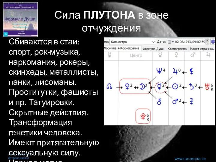 www.successplus.pro Сила ПЛУТОНА в зоне отчуждения Алла Шевченко – астропсихолог