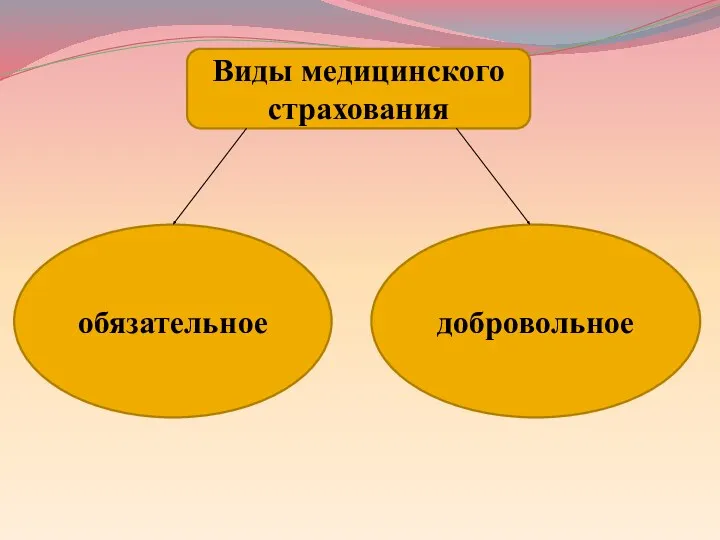 Виды медицинского страхования обязательное добровольное