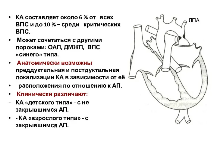 КА составляет около 6 % от всех ВПС и до