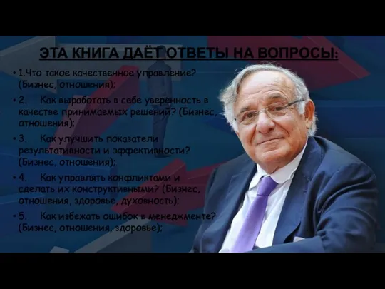 ЭТА КНИГА ДАЁТ ОТВЕТЫ НА ВОПРОСЫ: 1. Что такое качественное